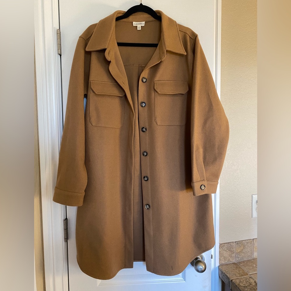 EE:Some boutique trench coat brown jacket